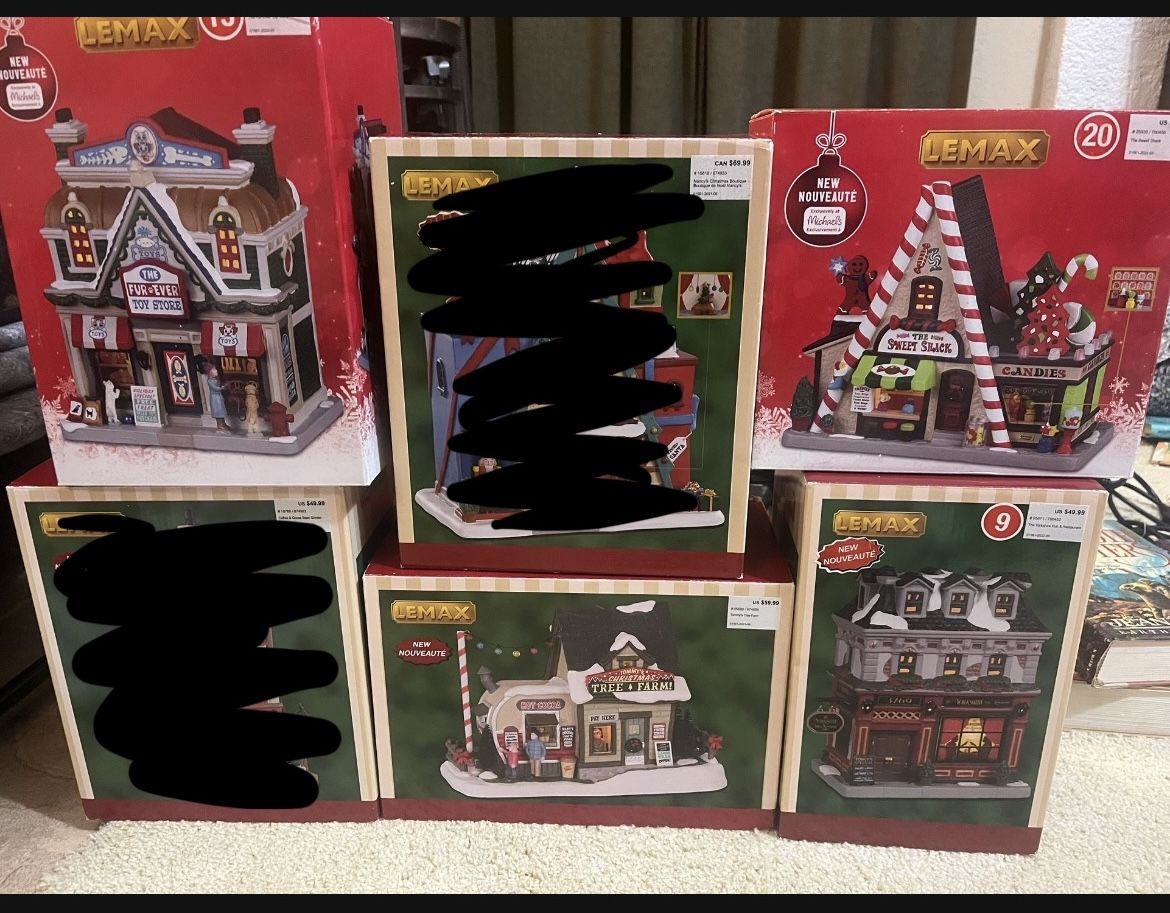 Lemax Christmas Lot