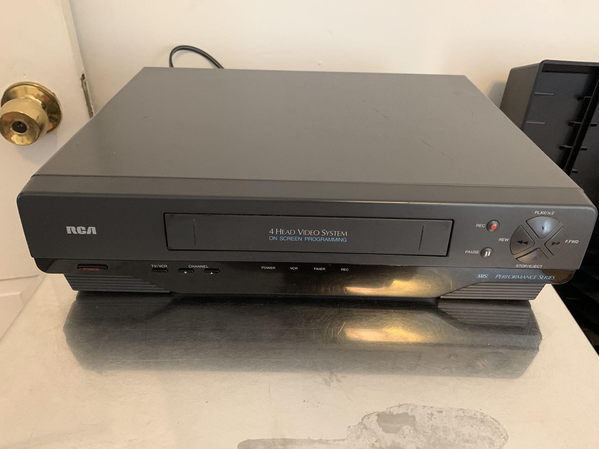 RCA: VCR player