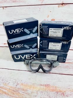 Honeywell S3400HS Uvex Flex Seal Safety Goggle Clear Lens Indirect Vent New