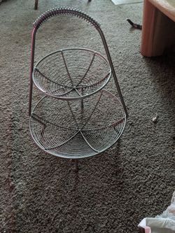 Crate And Barrel Fruit/Veggie Stand