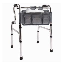 Wheelchair Storage Bag Multi Pockets Hands Free Attachment Tote Caddy