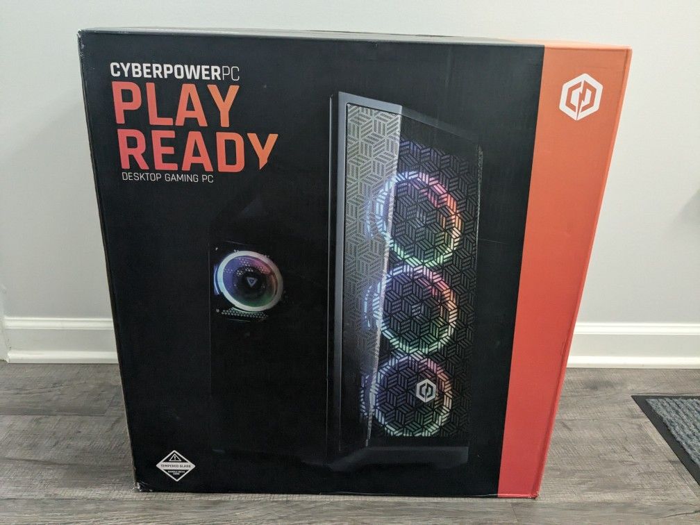 CyberPowerPC Gamer Master Gaming Desktop AMD Ryzen 5-7600 Radeon RX 7600 16GB DDR5 1TB SSD Black (2024)