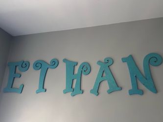 Ethan big leather in blue