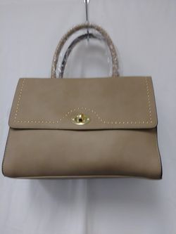 Womens Taupe shoulder bag