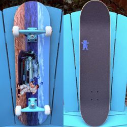 HUF x Street Fighter “Bonus Stage” Complete Skateboard 8.25" - Krux 8.25 Trucks