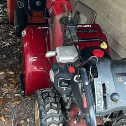 snow blower.    