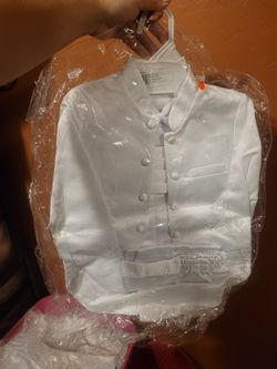 Boys Baptism Suit