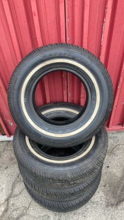 185/80R13 Hankook White Wall