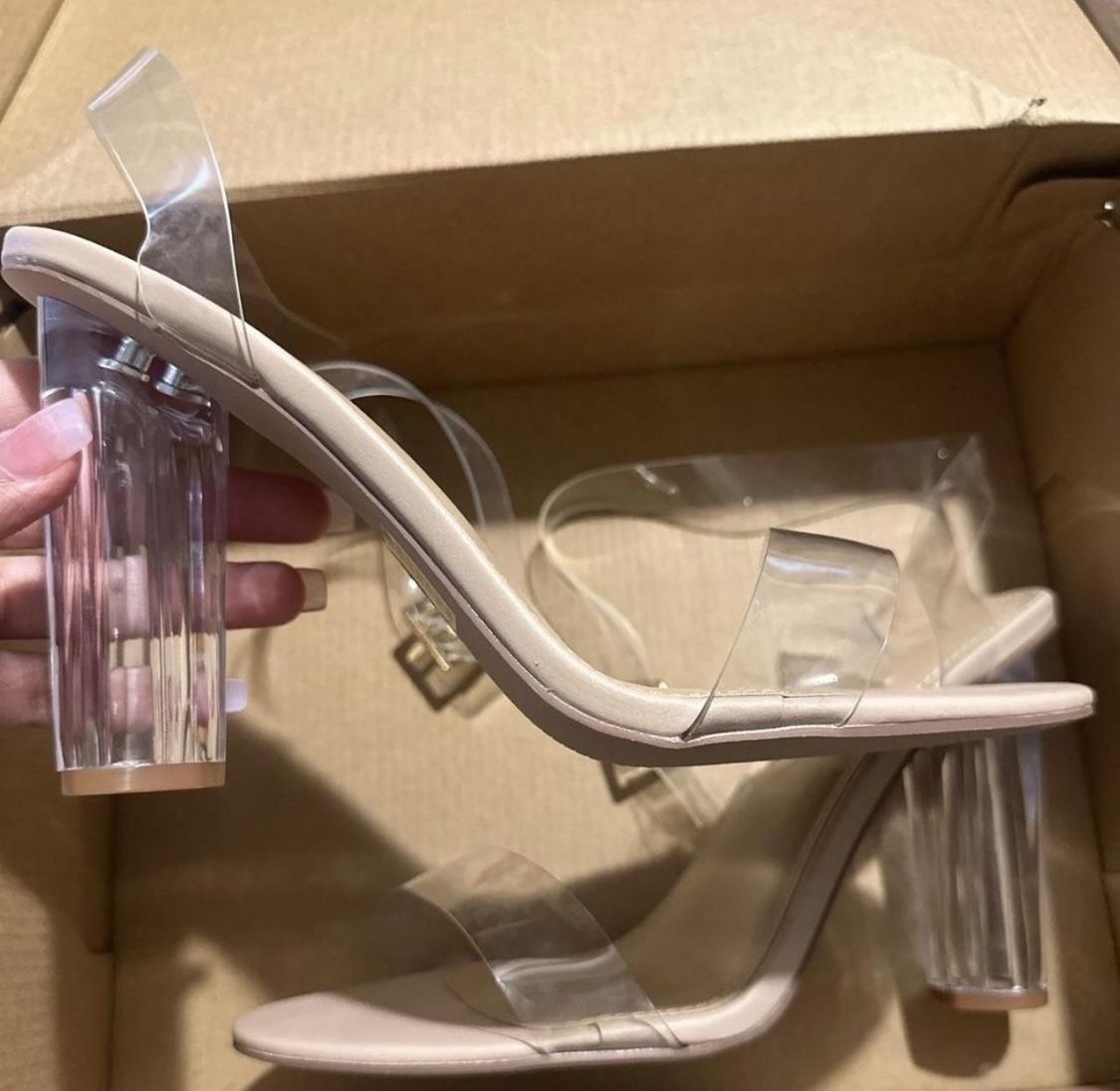Clear Heels
