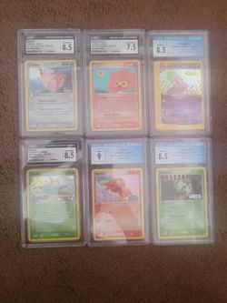 Pokémon CGC lot