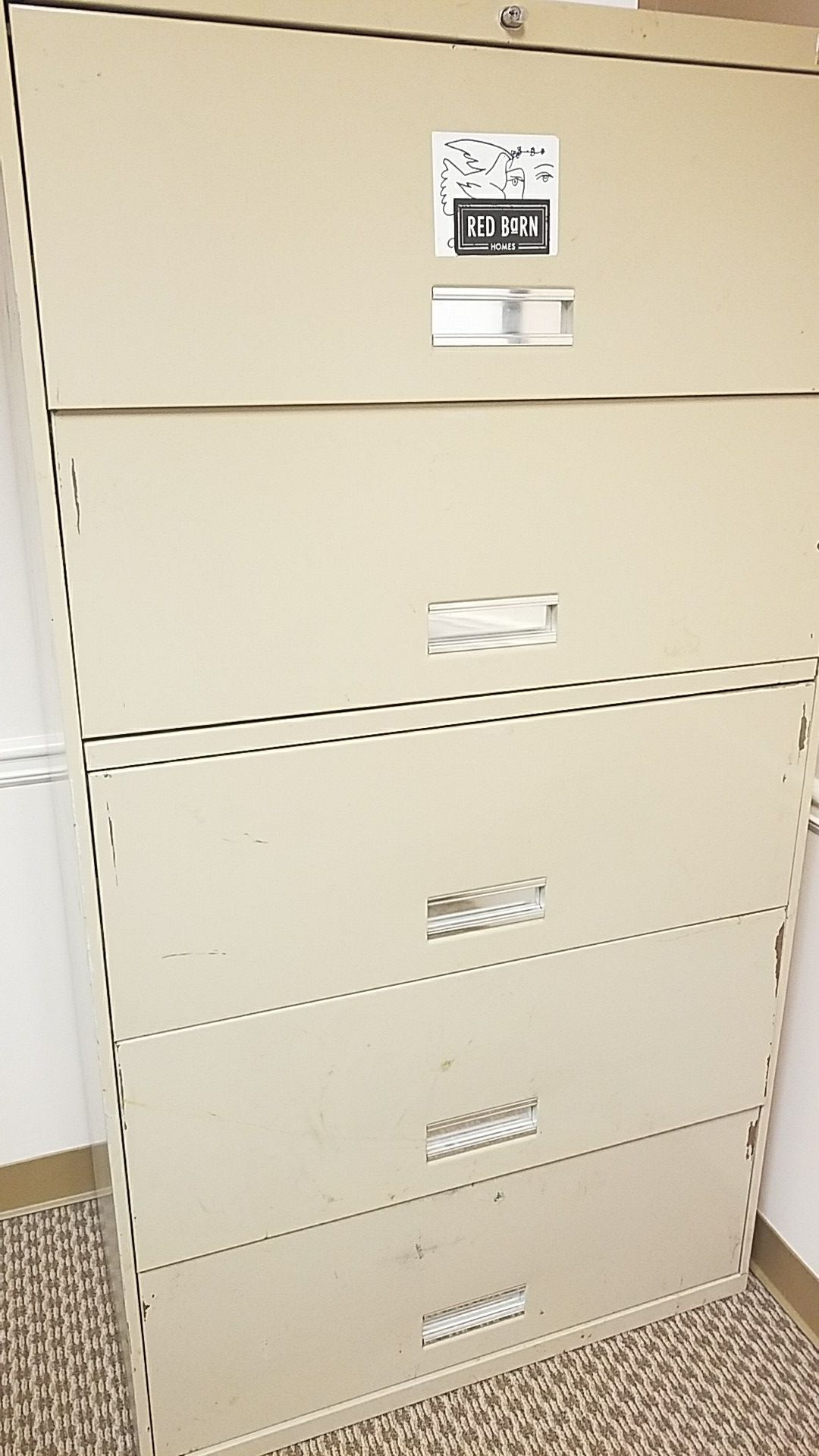 Filing Cabinet 4 Drawer Lateral