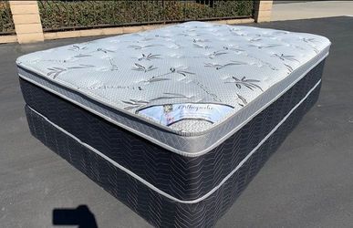 Queen Orthopedic Bamboo Pillow Top!!