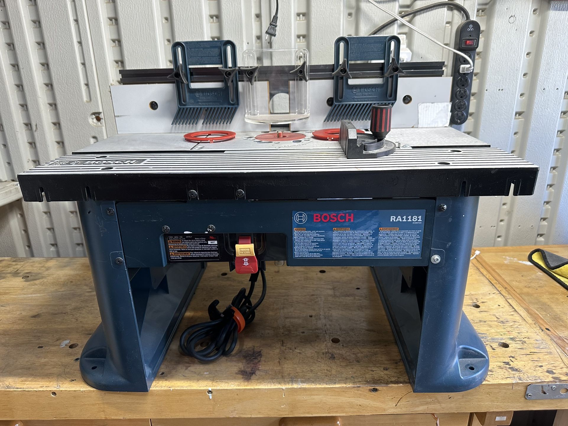 Bosch Table Router Model RA1181 for Sale in Lynwood, CA OfferUp