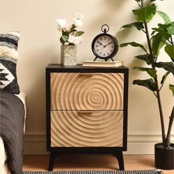 Bedstand Solid Wood