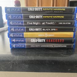 Selling PS4 Games (All Together)