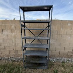2 Metal Shelf Racks $80 Each