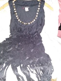 Black party dress