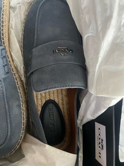 Coach men’s shoes Roy Espadrille sz 10