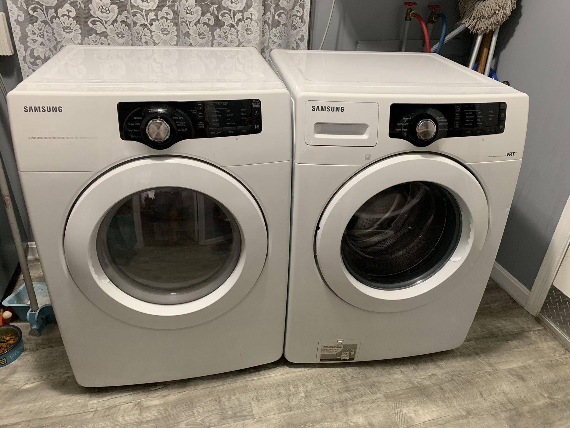 Samsung washing machine and dryer machine (washer and dryer)
