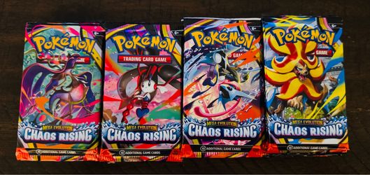Pokémon TCG: Mega Evolution - Chaos Rising Booster Packs