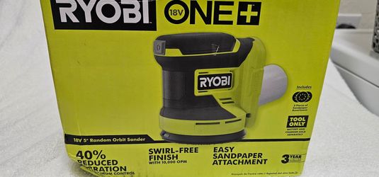 Ryobi 18V ONE+ 5" Random Orbit Sander