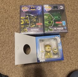 Batman Funkos & Riddler Funko