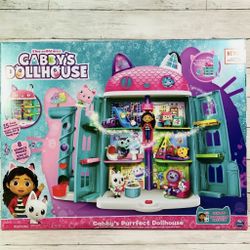  Gabby's Dollhouse, Purrfect Dollhouse with 15 Pieces