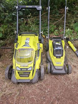 Ryobi lawnmower