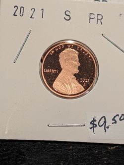 proof Lincoln cent