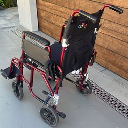 Nova Wheelchair Light weight Folds Easily for Travel