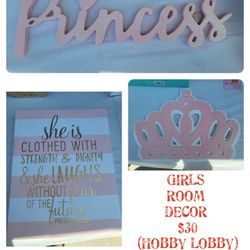 Girls Room Decor