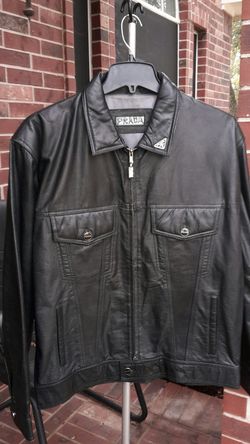 Prada leather jacket