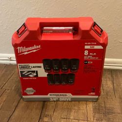 Milwaukee 3/4” Deep Socket Set