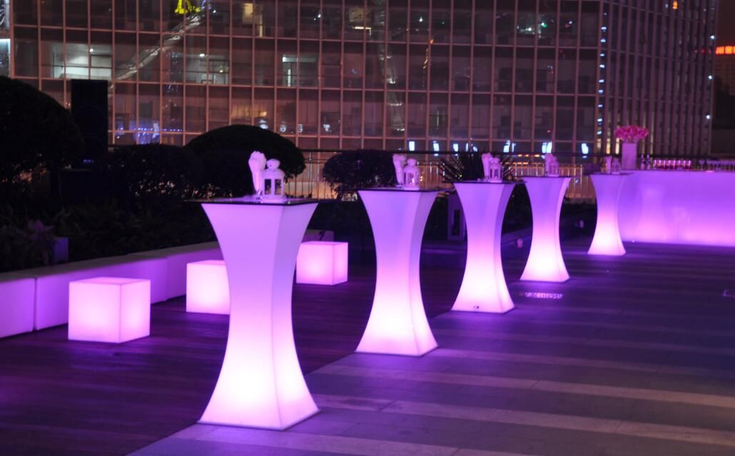 Led Cocktail Table For Your Party