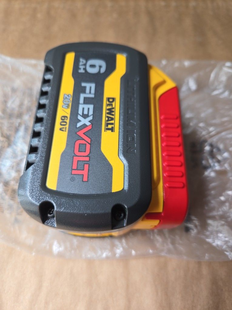 DEWALT 20V/60VMAX FLEXVOLT BATTERIE 6.0AH NEW