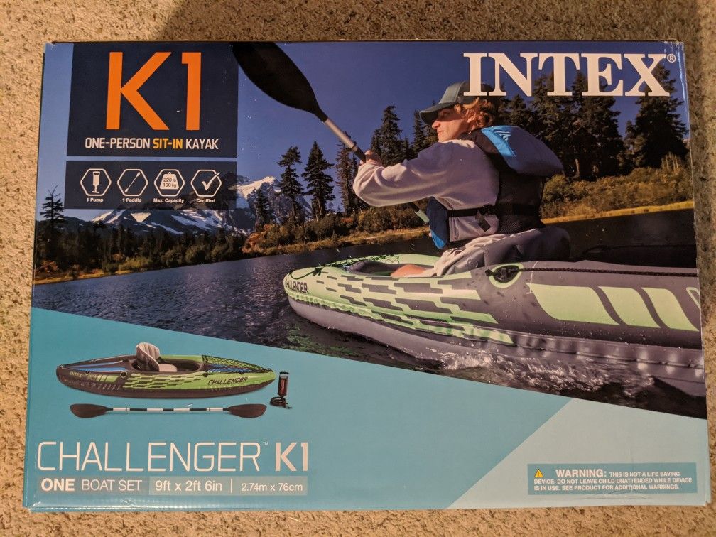 Photo Intex Challenger K1 Kayak