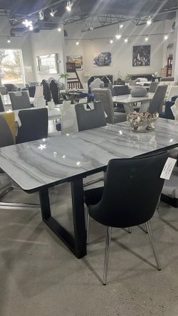 Brand New Modern Trendy Dining Table with Extension
