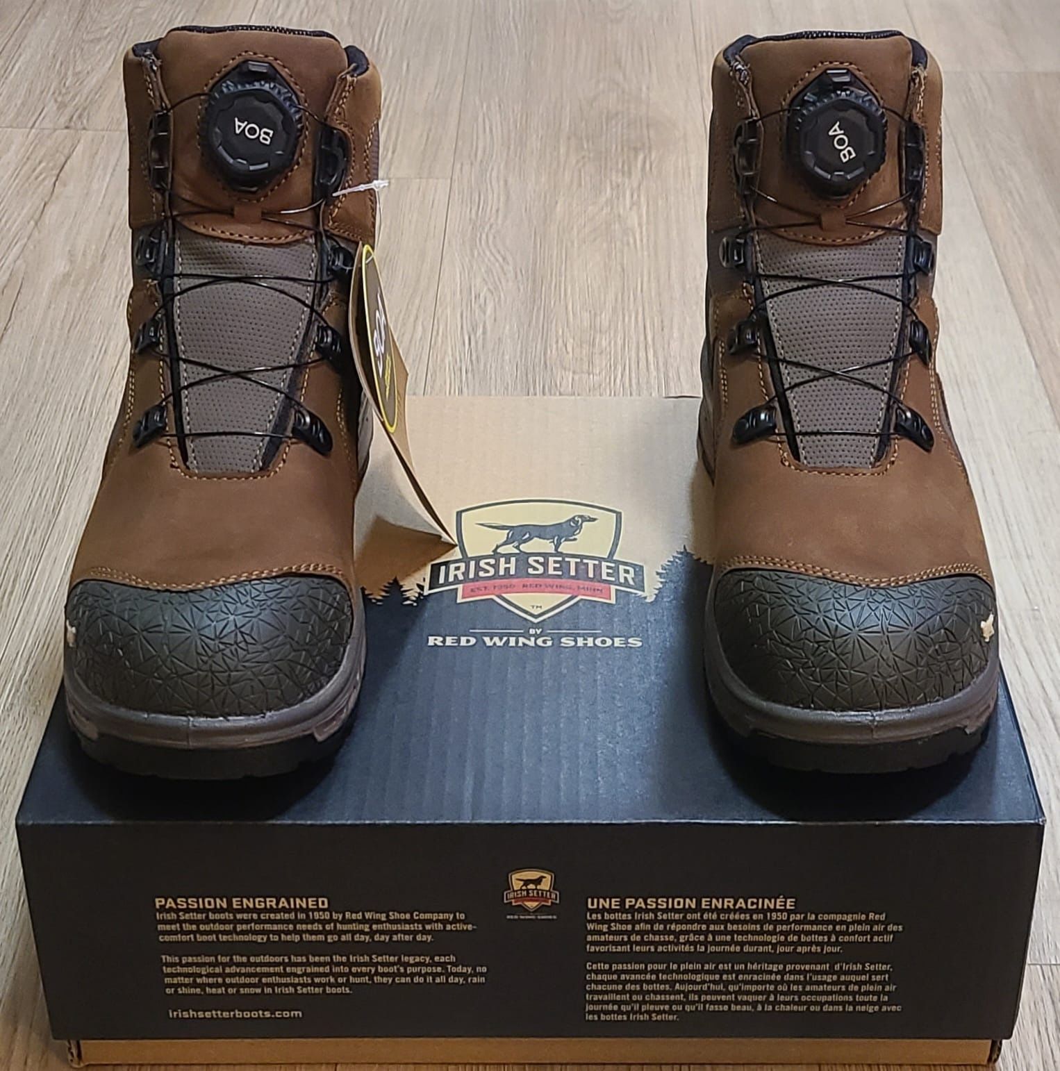 IRISH SETTER BY RED WING Work Boots Size 9/9.5/10 And 10.5 