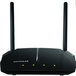 NETGEAR WiFi Router (R6120) - AC1200 Dual Band Wireless Speed (up to 1200 Mbps) | Up to 1200 sq ft Coverage & 20 Devices | 4 x 10/100 Fast Ethernet an