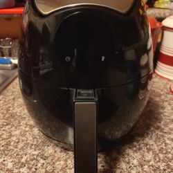 USA Go Wise 3.7-Quart Programmable Air Fryer with 8 Cook Presets, GW22638 - Black