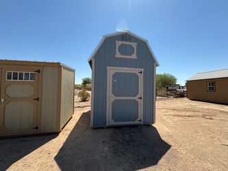 Lofted storage shed - 8x12