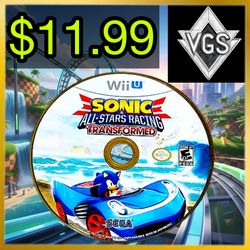 *RETRO* Sonic & All-Stars Racing Transformed – Wii U Disc