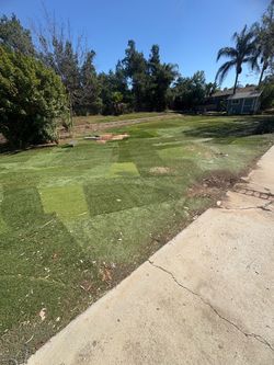 Used Artificial Grass Turf Sections