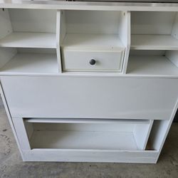 Twin Headboard with Hidden Storage
