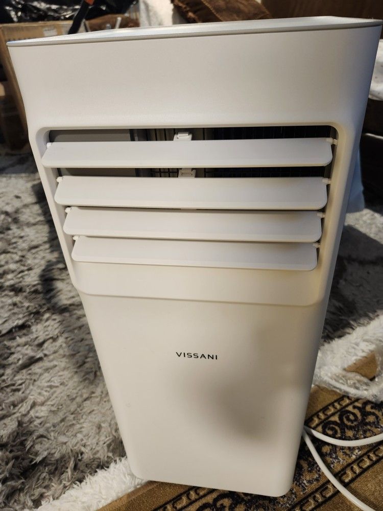 5,000 BTU 115-Volt Portable Air Conditioner for 150 sq. ft. Rooms with Dehumidifier and Remote in White