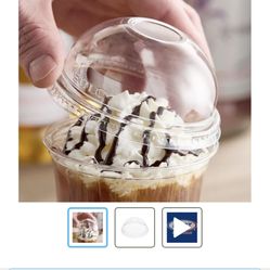 1,000 DART dome lids without hole $30