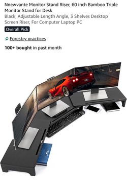 Monitor stand riser