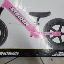 Strider Balance Bike 12 Sport NeW  w Extras