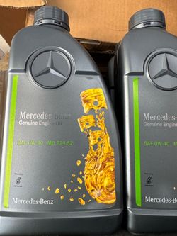 Mercedes-Benz ENGINE OIL 0W-40 full synthetic $8.00 each