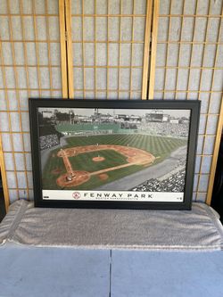 Beautiful Classic Fenway Park Photo Oil Painting